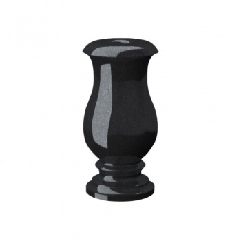 Ваза (черная) H400, D170