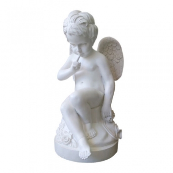 009 Скульптура "Ангел на тумбе со стрелами", 750*530*430