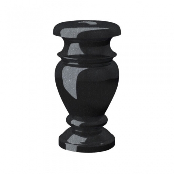 Ваза (черная) H300, D130